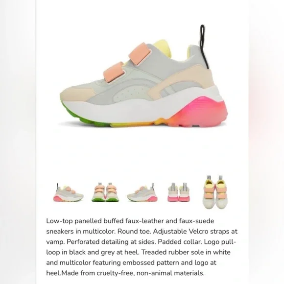 Used Stella McCartney Rainbow eclipse sneakers - Picture 10 of 14